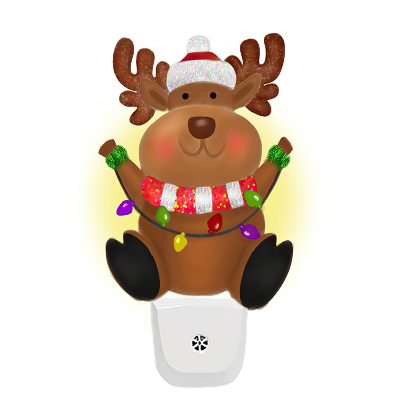 圣诞装饰插入式夜灯